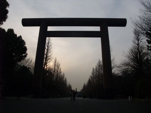 靖国神社の鳥居