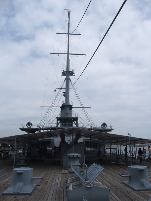 戦艦三笠後部